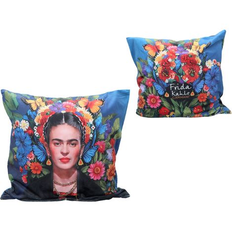 Carmani, Kissen mit Füllung/Reißverschluss - Frida Kahlo (1/3)