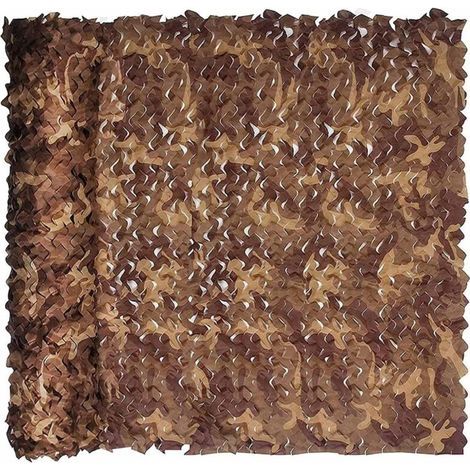 Tarnnetzrolle (lose), Militärtarnstoff, Sonnenschutzrollos für Campingpartys und Dekorationen im Freien, 2 x 3 m (1/5)