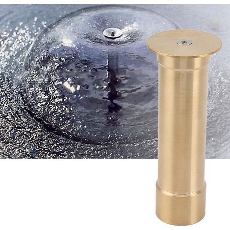Cabezal de fuente con forma de hongo, Brassée G1 de 13,4 cm, con efecto paisajístico dinámico y distribución de agua ajustable para parques y estanques. (1/5)