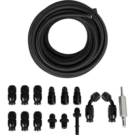 de raccords pour conduite de carburant 6AN 3 8 po flexible