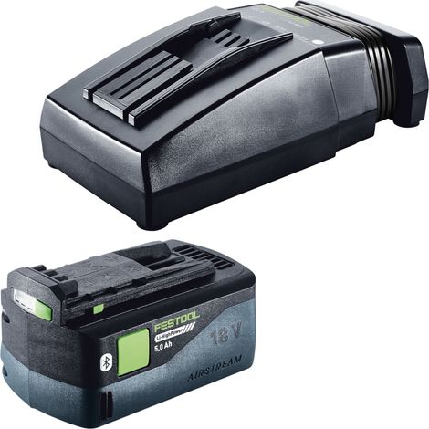 Festool Energie Set 1x BP 18 Li 5,0 HP-ASI HighPower Akkupack 18 V 5,0 Ah ( 578519 ) + TCL 6 Ladegerät ( 201135 )