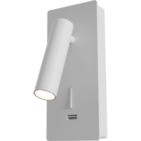 Applique lettura Maytoni Mirax LED 3W bianca con interruttore (1/5)