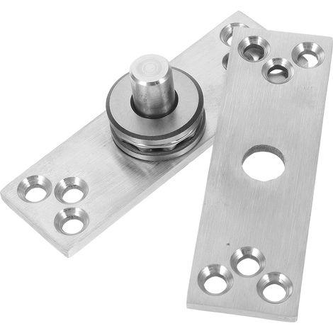 Verdecktes Hochleistungsscharnier Drehbar Edelstahl 360° Türdrehscharnier aus Modernes in Silber ... (1/5)