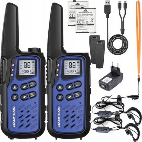 Baofeng BF-T25E Walkie-Talkie azul oscuro