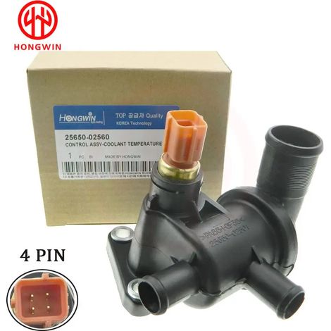 Carter de Thermostat pour Kia – Réf. 25650-02560 – Pièce de Rechange de Qualité pour Système de Refroidissement – Remplacement Direct (1/5)