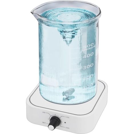 Agitateur magnétique, mélangeur électrique de laboratoire, plage de vitesses 200-2000 tr/min, durée de vie de la batterie de 12 heures, conception portable compacte, fonctionnement silencieux (1/5)