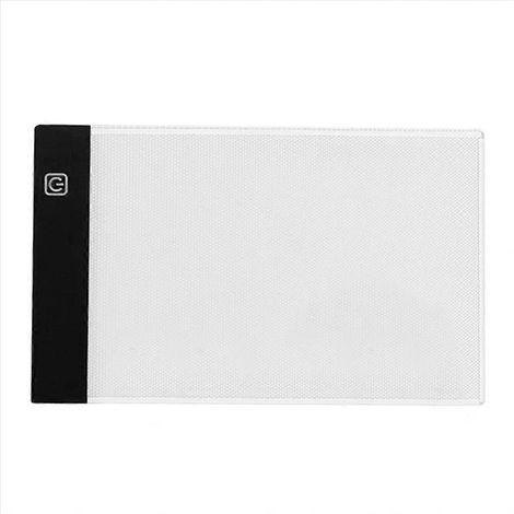 Tablette à dessin LED A4 pour enfants, avec éclairage réglable sur 3 niveaux de luminosité, idéale pour dessiner et copier. (1/5)