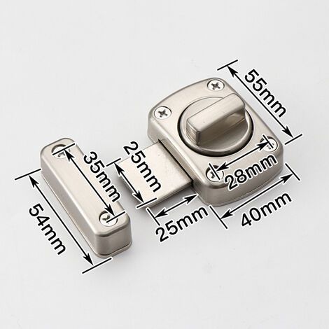 Serrure rotative pour porte, quincaillerie pour porte coulissante, petite quincaillerie de surface, quincaillerie de porte renforcée, serrure de porte