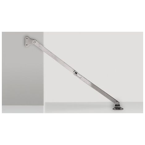 Ferme porte KH/200 Acier nickelé.L.200mm HETTICH (Par 10)