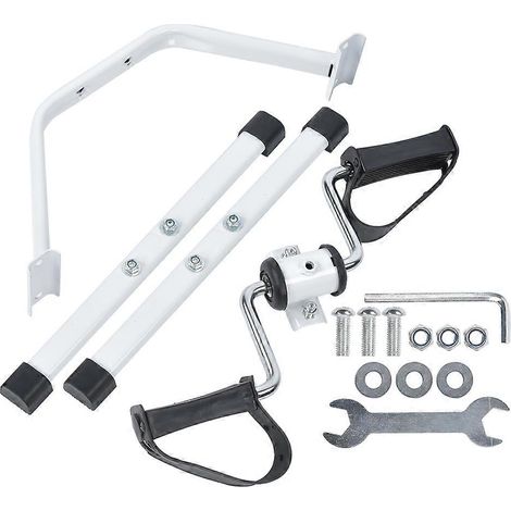 Vélo de rééducation bras et jambes, pédalier double usage pour entraînement des membres supérieurs et inférieurs, appareil de musculation et réadaptation à domicile (1/5)