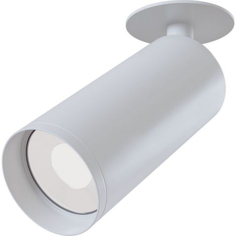 Plafonnier Maytoni Focus blanc alu 1 spot GU10 variable (1/3)