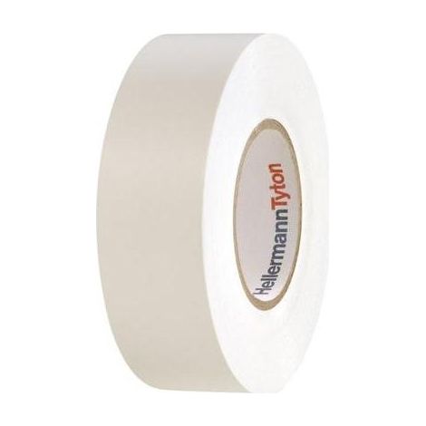 Cinta aislante HellermannTyton helaTape flex 1000+ retardante llama 19 mm