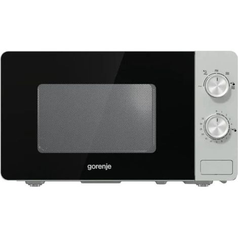 gorenje Gorenje MO20E1W Toute la gamme - Micro-ondes (Toute la gamme, Micro-ondes uniquement, 20 L, 800 W, Rotatif, Acier inoxydable, Blanc) (1/2)