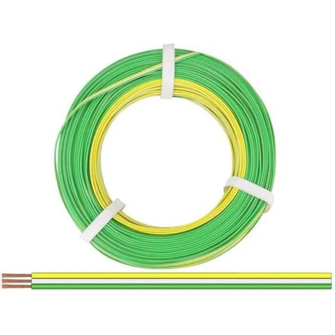 Donau-elettronica Cavo Elettrico Premium Giallo 50 metri