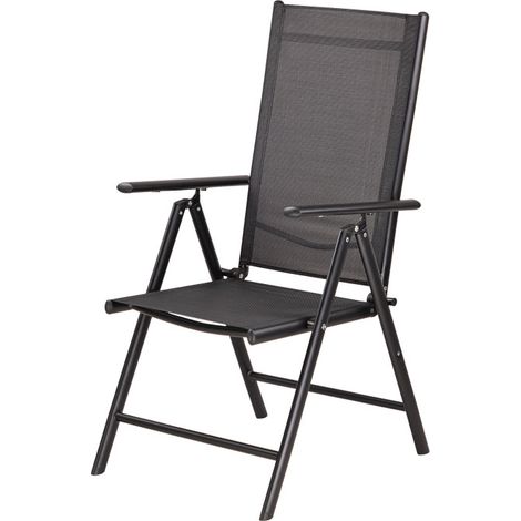 Chaise pliante en aluminium 'Rimini'