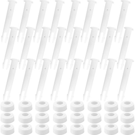 24 perni per piscina, perni di ricambio, giunti per piscina in plastica, perni in plastica, giunti per piscina, perni per telaio piscina, perni per giunti per piscina (2