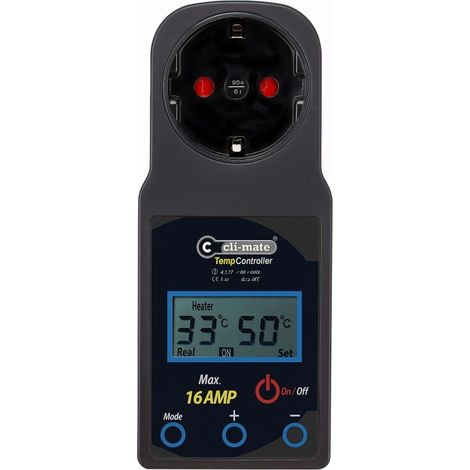 Cli-Mate Temp Controller Easy and Simple 16A - Klimasteuerung Grow