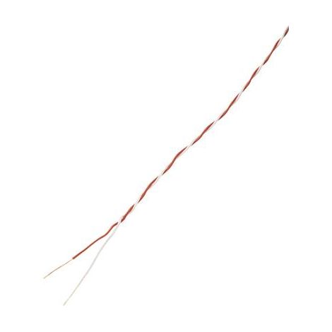 FIL DE CÂBLAGE TRU COMPONENTS CU DR 1567213 2 X 0.28 MM² ROUGE, BLANC 10 M (1/2)