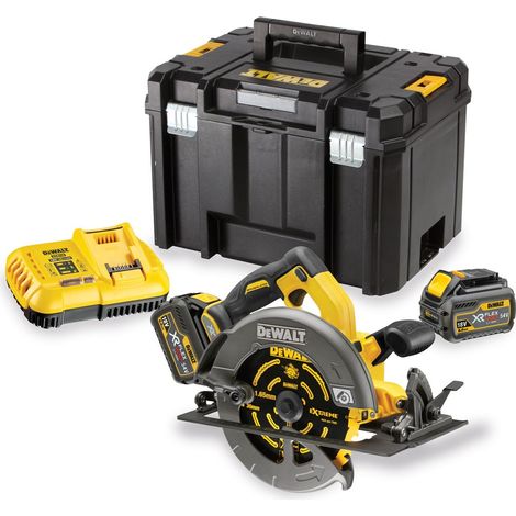 Scie circulaire DEWALT DCS575T2 54V 190mm 2x6Ah