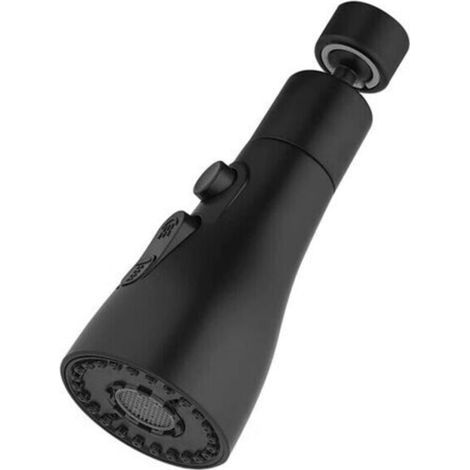 Pistolet de nettoyage à jet haute pression pour tuyau d'arrosage, pistolet de rinçage portable à eau haute pression (avec 3 embouts) pour le nettoyage des jardins et des trottoirs. (1/3)