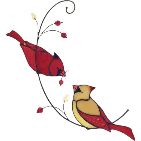 Künstlicher Deko-Vogel aus Zink – Einzigartiges Wohnaccessoire und Geschenk – 1 Stück, realistisches Design aus Zinklegierung (1/5)