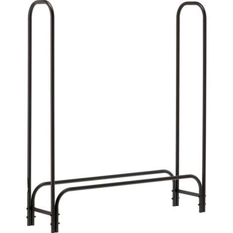 Kaminholzregal 100x25x115 cm, Stahl, 200 kg Tragkraft (1/3)