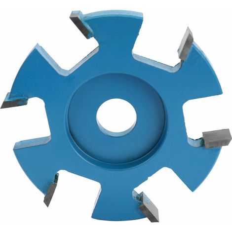 royaluxe - Hexagone lame lame outil de sculpture sur bois electrique meuleuse d'angle accessoires pour meuleuse d'angle d'ouverture de 16mm 75mm angle droit bleu (1/4)