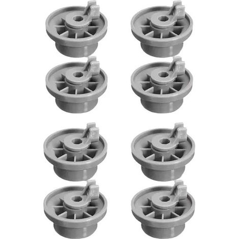 Roulettes de Panier Inférieur Lave-Vaisselle Bosch Siemens - 8pcs (1/5)