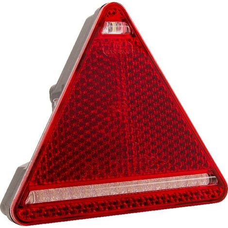 Fanale posteriore multifunzione dx LED'triangolare 12/24V 163x144x38,8 mm 5-pin'UNIVERSALE LA40050 (1/5)