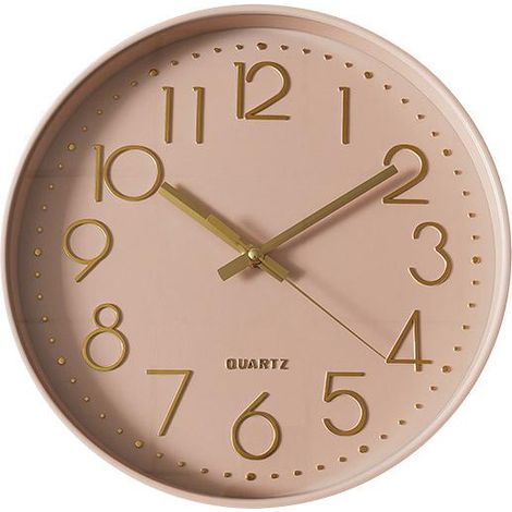 Horloge color block 30,5cm