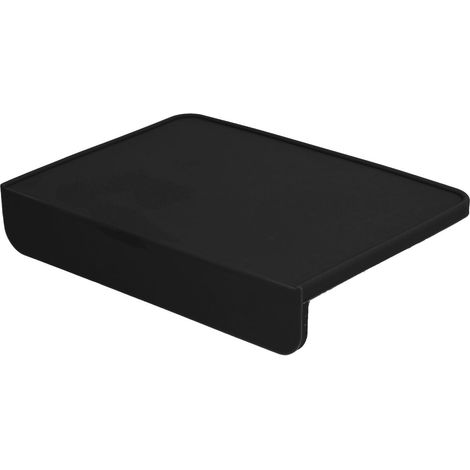 Tapis de Tassage Café Silicone Alimentaire avec Bord 90° pour Machine à Café, Cuisine Maison Noir (1/5)