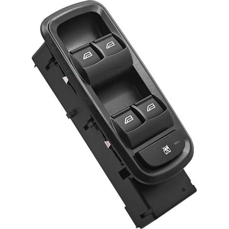Interrupteur de lève-vitre électrique 8A6T-14A132-CC, compatible avec Ford Fiesta, commande le fonctionnement des vitres électriques le côté conducteur peut commander toutes les vitres.