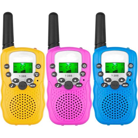 Talkies-walkies PMR446 8 canaux, 1 paire, portée 3 km (1/5)
