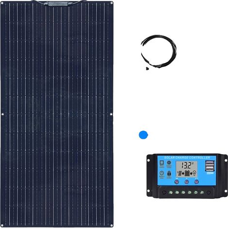 Panneau Solaire, Design Flexible, Compatible avec les Systèmes 12V, kit de 120w (1/2)