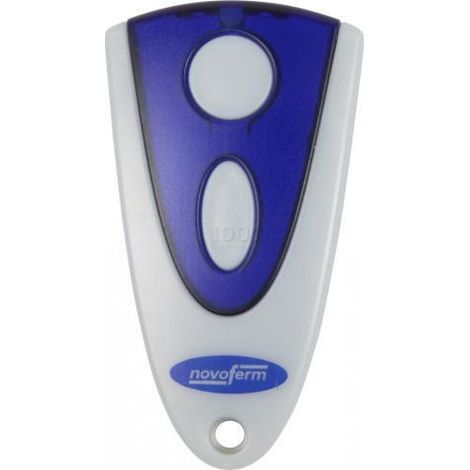 Télécommande Novoferm 502 – 2 boutons – Fréquence 433,92MHz – Compatible avec émetteurs Novoferm – Alimentation par batterie