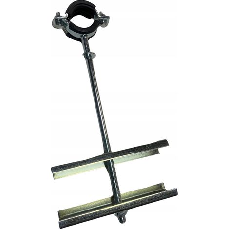 Blitzschutzhalterung für Mast aus 3/4" verzinktem Stahl (1/3)