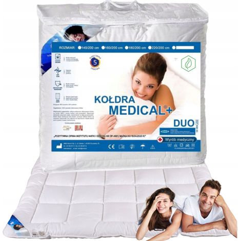 Antiallergische Bettdecke 200x220 cm, warm, dick, Winter, medizinisch poliert (1/5)