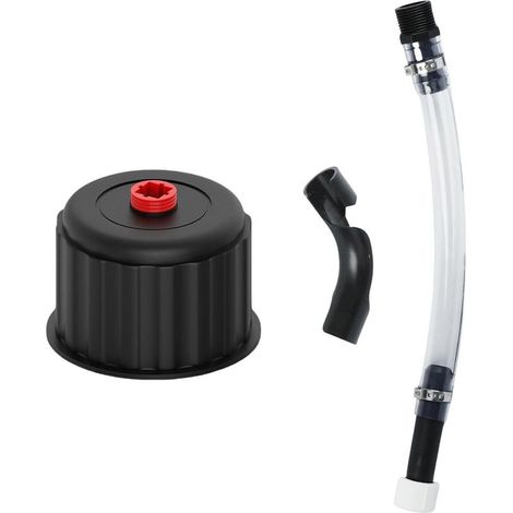Professional fuel hose with reinforced flexible connections – leak-proof – for racing motorcycles (1/5)