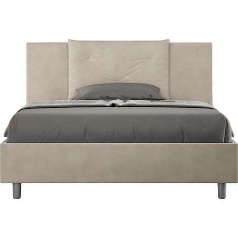 Letto Matrimoniale Extra Large 200x200 cm Senza Rete Appia Sabbia (1/4)