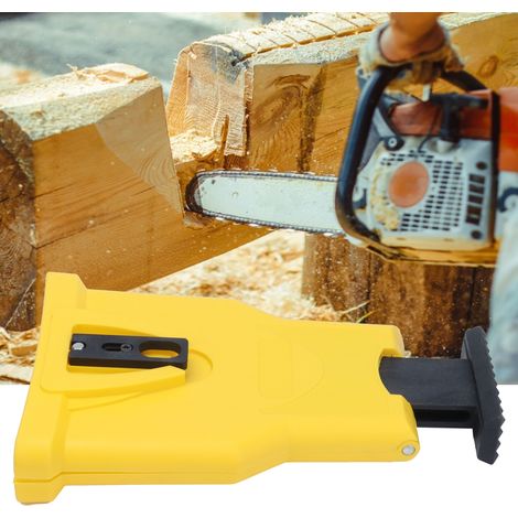 Kettensägen-Schärfwerkzeug für die Holzbearbeitung, Schleifstein, Schärfhalter, Kettenschärfer, Schnellschärfwerkzeug (1/5)