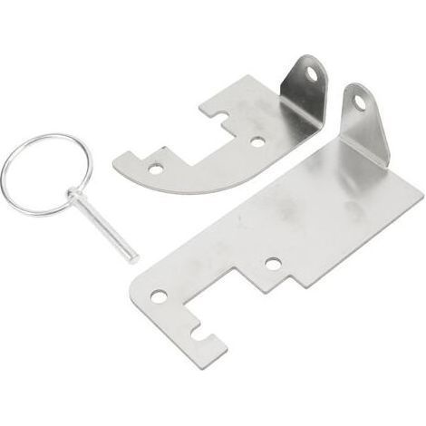 Dispositif de sécurité antivol pour porte de camping-car Métal robuste Installation simple Compatible Fiat Ducato 250 290 (1/5)
