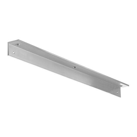 Equerre de pose de glissière pour montage sous linteau et-ou sous cadre de porte pour TS33 et Stagadon III Néo - ECO SCHULTE (1/2)