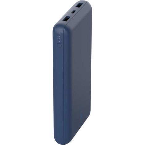 20K POWER BANK USB-A & C 15W BLUE (1/4)
