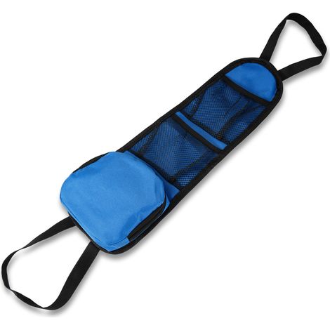 Car Seat Side Storage Pockets (Blue) – 2-Pack (1/3)