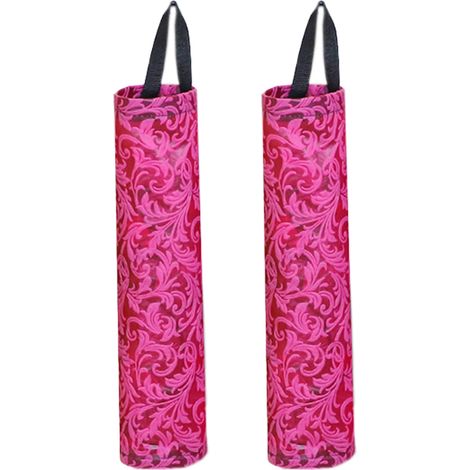 Bag Holder - Wall Mount Plastic Bag Organizer - For Kitchen Garage Door - Reusable Grocery Bag Dispenser - 1 Piece (1/5)