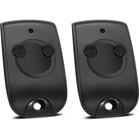 (Pack de 2 Télécommande pour Portail et Garage 433 MHz – Compatible avec S0MFY 1841026, 2401539 Émetteur Canaux - s'applique à Portails Automatiques (Piles incsluse) (1/5)