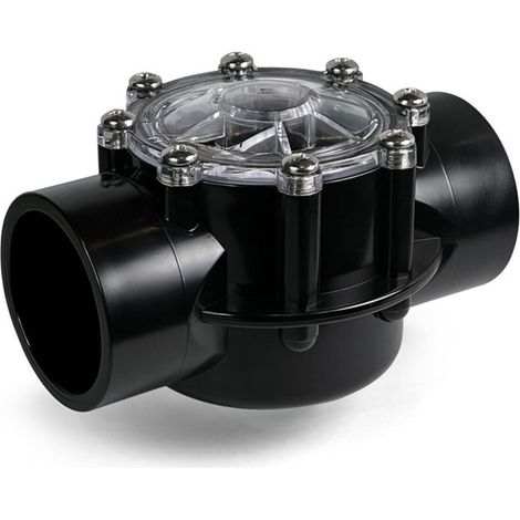 Vanne anti-retour 2in 2 voies droite 180 degrés 7305 pour le remplacement du spa de piscine aquarium (1/4)