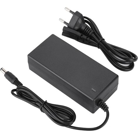 Adaptateur secteur 12,6 V 3 A avec indicateur LED, compatible avec les moniteurs et les prises UE (prise UE). (1/5)