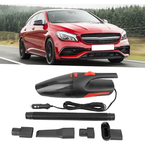 120-W-Autostaubsauger mit Kabel, 12-V-Nass- und Trockensauger für Autos, schwarze ABS-Fugendüse für Fahrzeuge (1/5)