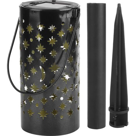 Lanternes solaires suspendues, lampes solaires à piquer pour pelouse, décoration extérieure de terrasse et jardin. (1/5)